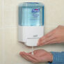 Kép 13/13 - PURELL ES4 nyomógombos kézmosó habszappan adagoló patron nélkül, ES4 szappan rendszer, 1200ml, fehér