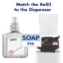 Kép 3/10 - PURELL ES6 HEALTHY SOAP extra tisztítóhatású, illatmentes habszappan patron, ES6 PURELL Soap automata rendszer, 1200ml