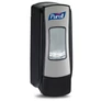 Kép 1/4 - PURELL ADX-7 nyomógombos kézfertőtlenítő gél adagoló, ABS műanyag, fekete/ezüst, 700ml