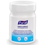 Kép 1/6 - PURELL Hand & Surface Antimicrobial Wipes, 150x170mm kézfertőtlenítő és felületfertőtlenítő kendő, 270db/tégely