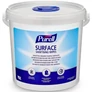 Kép 1/2 - PURELL Surface alkoholos felület fertőtlenítő kendő, vastag, extrán átitatott, 600db-os