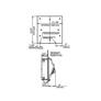 Kép 2/2 - XRA57-Q974 WORLD DRYER beépített, automata kézszárító, 2300 W, öntött vas, fehér