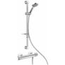 Kép 1/2 - DELABIE SECURITHERM termosztatikus zuhanycsaptelep KIT forrázásgátlós keverővel, kézizuhannyal és zuhanytartó rúddal, fali